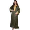2022 New Muslim Polyester and Cotton Striped Hot Gold Special Lace Hot Diamond Saudi Arabia Dress Muslim Women Gown