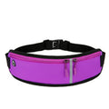 WAALUU Custom logo Gym Sports Invisible Waist Bag Outdoor Travel Running Belt Bag with Elastic Waistband