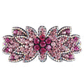 HX-121 New Czech Drill Spring Clip Simple Crystal Full Rhinestone Duck Clip Flower Super Flash Austrian Drill Fashion Party
