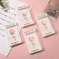 Sakura Metal Bookmark Gold Color Paper Clips Bookmarks School Kids Stationery Supply