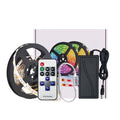 Waterproof SMD 5050 LED Strip Light Kit with Mini11key RF Wireless Remote Single Color 12V DC Copper IP65 for Warehouse Use