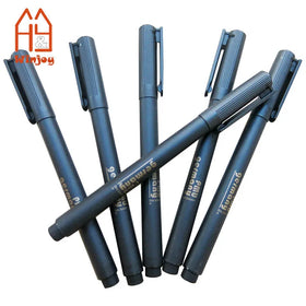Custom Fine Tip Pen Precision Permanent Sketching Marker 0.7mm Ultra Tip Waterproof Smudge Proof Professional Artist Tool Black