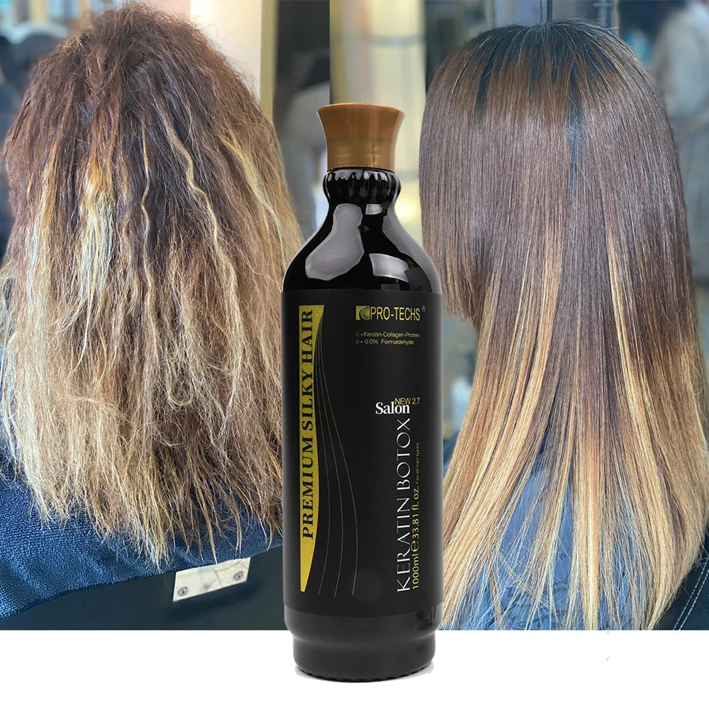 2.7 PRO -TECH Formaldehyde Free Keratin Treatment Protein Top Silky Smooth Keratin for Hair Straightening