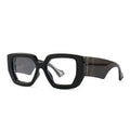 STORY 2024 Anti Blue Glasses New Oversized Clear Lens Thick Frame Computer Glasses Wide Legs Big Frame Optical Eyewear for Women