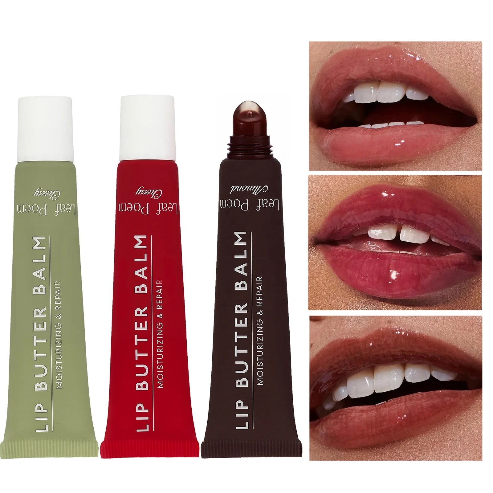 Best Selling Vegan Plump Hydrating Shiny Butter Lip Balm Moisturizing Lip Gloss Matte Summer Lip Gloss Cosmetics Wholesale