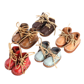 BLACK HORSE Factory Direct OB24 Blythe Doll Shoes Handmade Eco-friendly Leather Mini Cartoon DIY Soft Toy Model 1/8 Scale