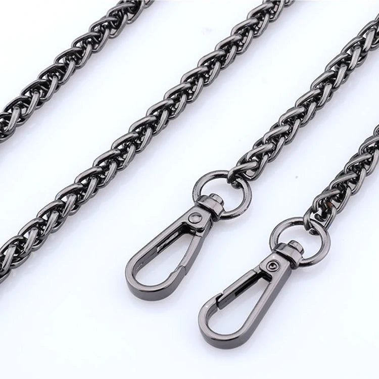 Custom Strap for Handbags Purses Luggage Iron Brass Stainless Steel Metal Lantern Chain Special Bag Parts & Accessories