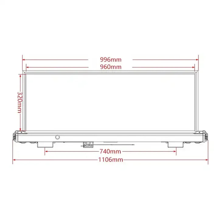 High Resolution Taxi Roof Top LED Digital Display Screen P2.5 P3 P4 P5mm Car Led Display for Advertising