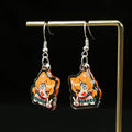 Vograce Laser Cut Custom Fashion Resin Acrylic Ear Stud Earrings