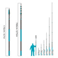 Telescopic Pole Extension Metal Cleaning Adjustable Extension Weight Rod Poles Customize Aluminium Telescopic Window Light