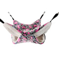 Double-Layered Honey Pouch Glider Hammock for Warmth - Hanging Squirrel Sleeping Bag Ideal for Small Pets Like Hamsters