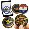 Cheap Custom Made Chile 3D Zinc Alloy Brass Metal Enamel Gold Silver Metal Souvenir Coins Challenge Coins With Packing Case