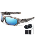 Polarized Custom logo Outdoor Sports CS Glasses Windproof Retro Driving Fishing Cycling UV400 Sunglasses for men women