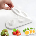 Multipurpose Heavy Duty Premium Strawberry Slicer Egg Cutter with Stainless Steel Wire