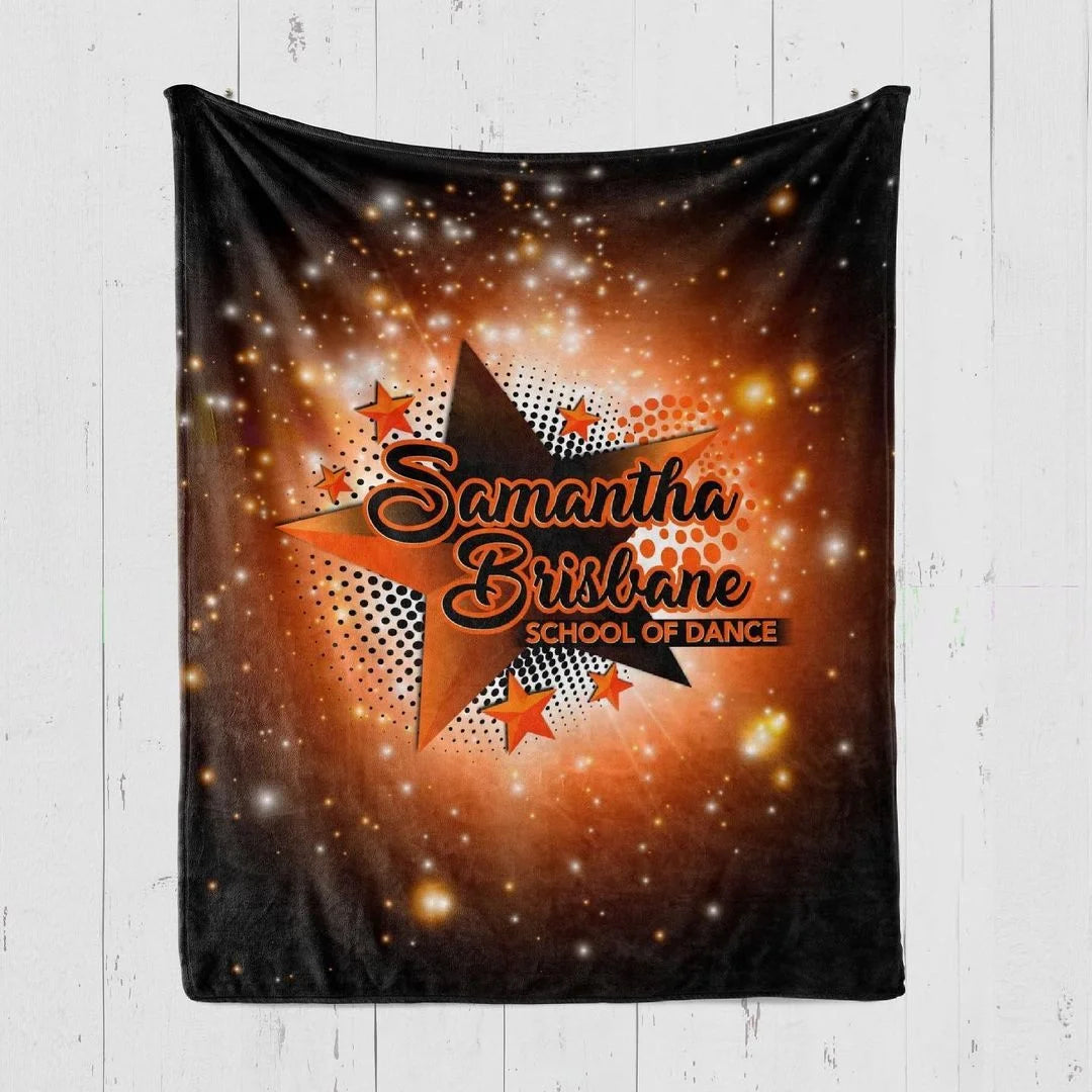 OEM Custom Design Woven Flannel Eco-Friendly Modern Sublimation Printed Polyester 330gsm All-Season Throw Blanket