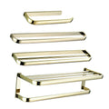 Modern Heated Chrome Finish Home Office Hardware Accessories Wall Mounted Bath Towel Rack Set