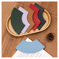 Sector Leather Bookmark Sector Corner Page Marker Book End for Bookworm Present Book Lovers