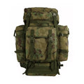 80L Waterproof Camo Tactical Backpack MOLLE EDC Rucksack for Men Women Outdoor Hiking Camping Travel Climbing
