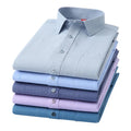 New Men's Cotton Shirt Long Sleeve Business Casual Cardigan square Collar Cotton Linen Shirt for Men