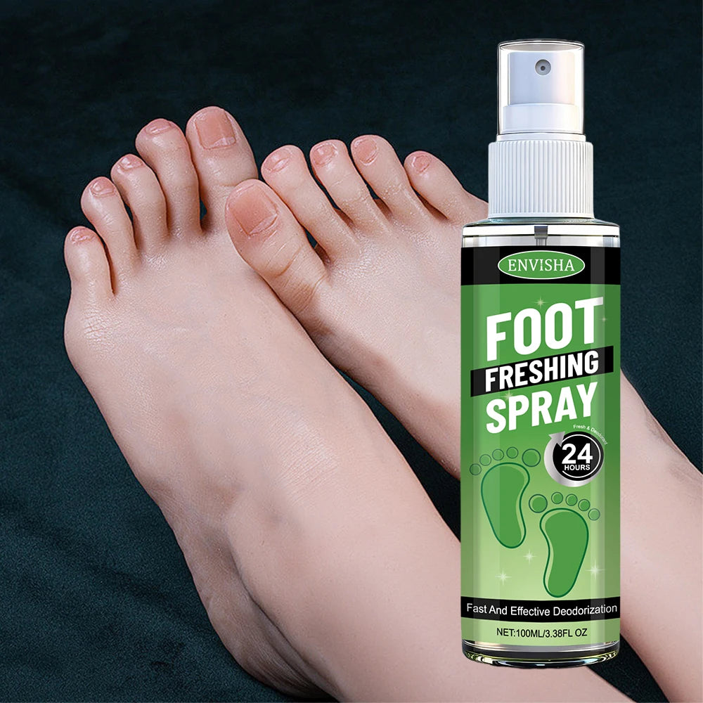 Wholesale Foot Care Extra Strength Fresh Scent Fresher Feet Deodorizing Spray for Smelly Shoes Stinky Feet