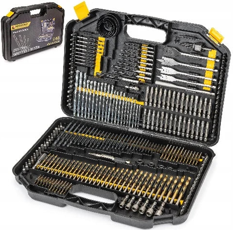 246 PCS  Socket Set Grinding Wheels and Drill Bits for Concrete or Wood and Metal 246 Elements Bits Set
