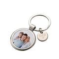 High Quality Gift Dad Mom Day Festival Custom Photo Sublimation Metal Keychains Personalized Keychain