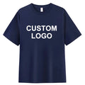 Custom 2023 Summer Street Style Black T-shirt Cotton Loose Top Men Heavyweight t Shirt Printing Graphic