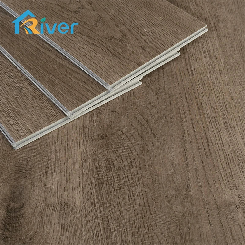 6mm SPC Vinyl Sheet Construction Building Material Fireproof Unique Vinyl Flooring