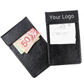High Quality Folder Strong Magnetic Waiter Menu Check Book Holder Custom Logo PU Leather Restaurant Bill Holder