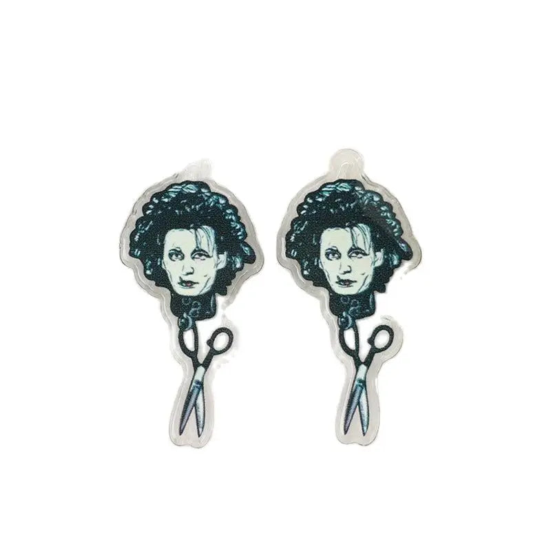 Fashion Charms Acrylic Jewlery Findings for Earring Necklace Diy Making