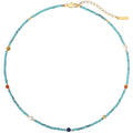 Original Design Senior Stacking Natural Freshwater Pearl Fine Turquoise Beaded Necklace for Girls Jewelry Factory Wholesale