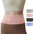 Outdoor Sports Slim Running Belt Knitted Hidden Pockets Seamless Non-slip Waist Belt