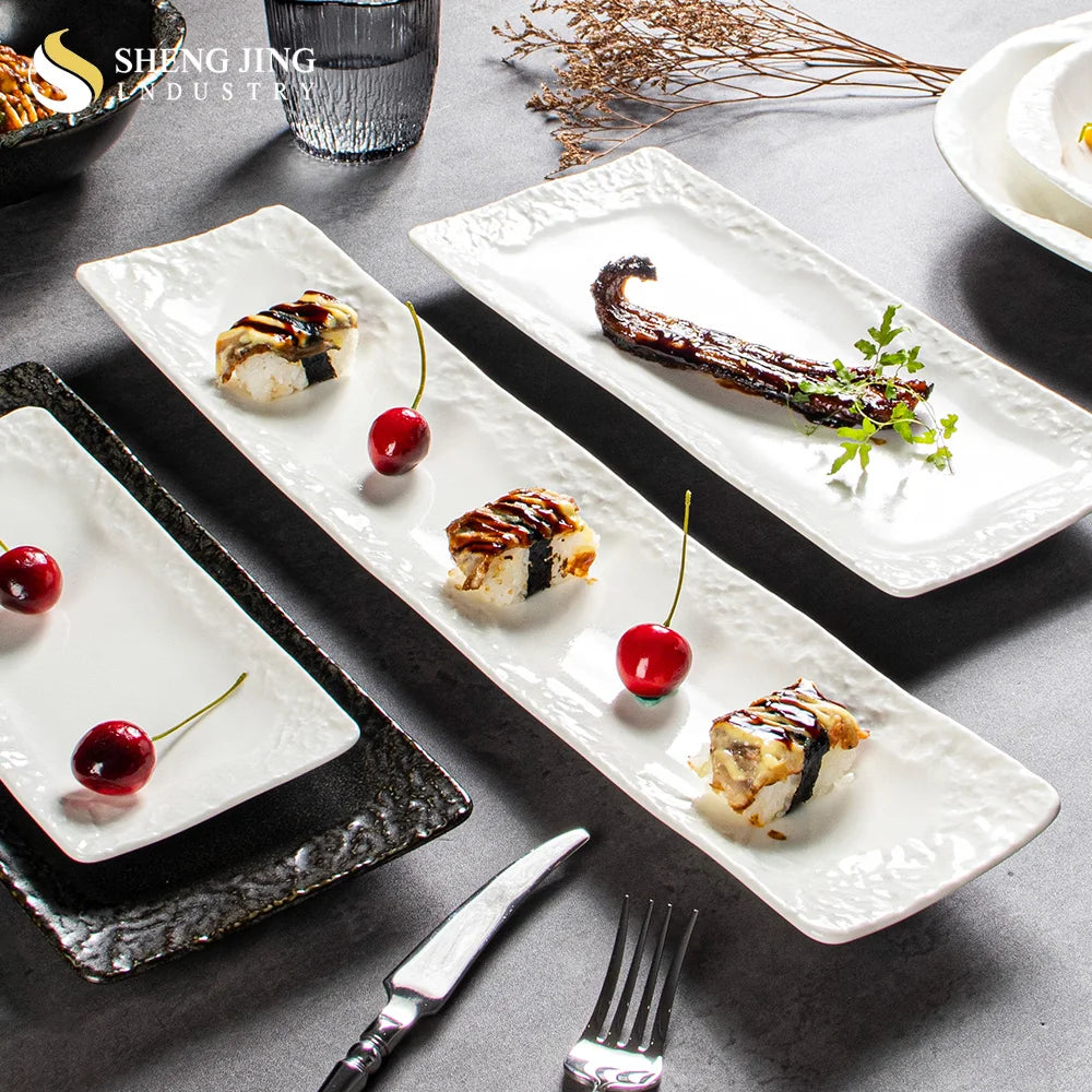 High Quality Crockery Japanese Platillos Especiales for Restaurant Teller Vajilla Platos Bols Dishe Plates Set Dinnerware Sets