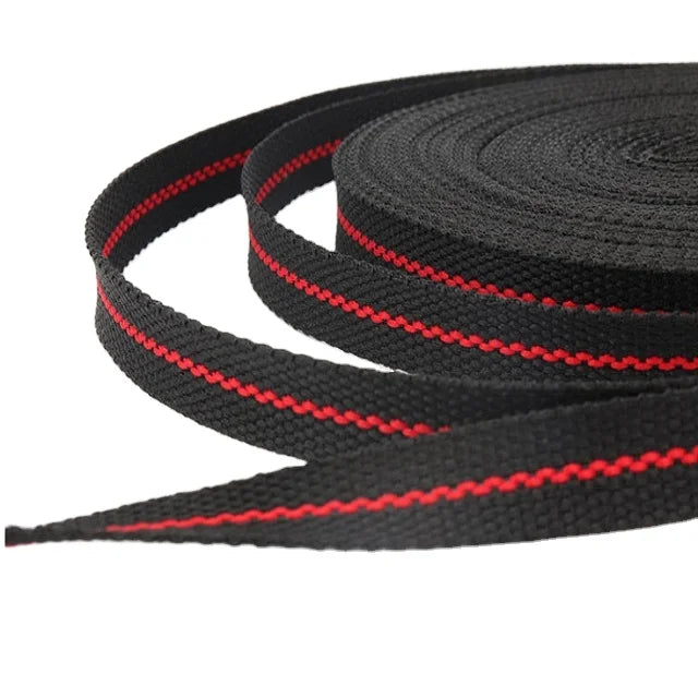 High Quality  Printed Webbing Customizable Backpack Belt in Plain Color Factory Direct