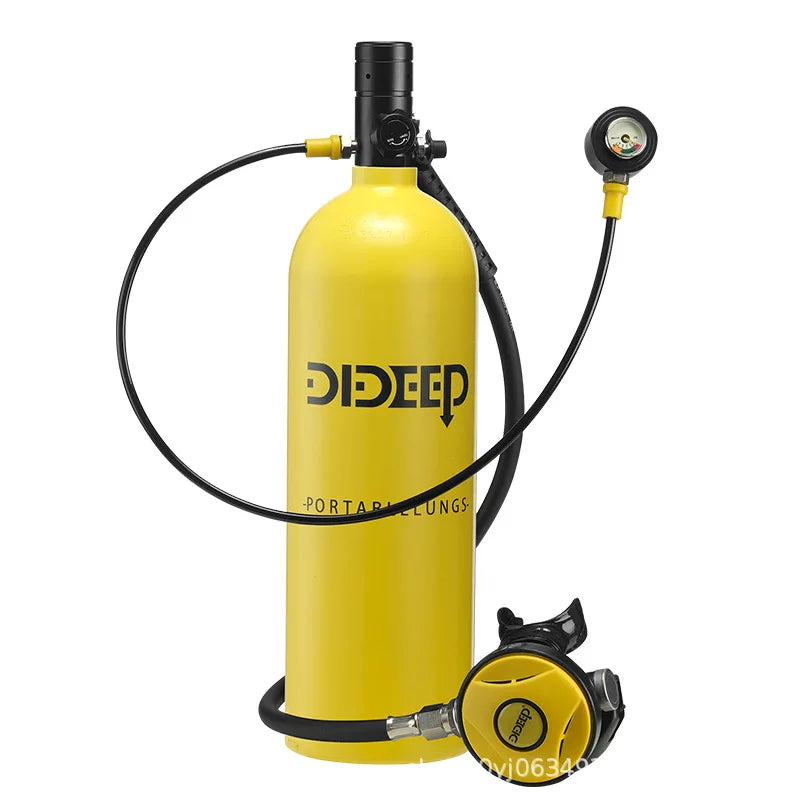 Customized Logo 2L Portable Aluminum Snorkeling Compressor Scuba Tank High Pressure Diving Air Use New Design ODM