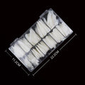 Wholesale Long Lasting Full Cover Stiletto ABS Finger Use Water Drop Flexible Soft Gel Nail Tips Natural Color Extension Tips