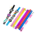 Shoe Accessories Kid Birthday Festival Gifts PVC Silicone Wristbands with Shoe Buckle Logo Rubber Wristbands