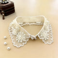 Shirt Collar for Women Solid Color De Perlas Moda Hombre Naturales Piedra Fake Collar t Shirt for Men Pastoral Clerical Collar