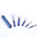 End Mill Corner Radius Endmill Milling Cutter With Blue Nano Coating MegaBDM