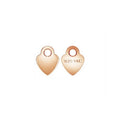 New 14K Rose Gold Filled Tiny Heart Charms Jewelry Making Permanent Pendant