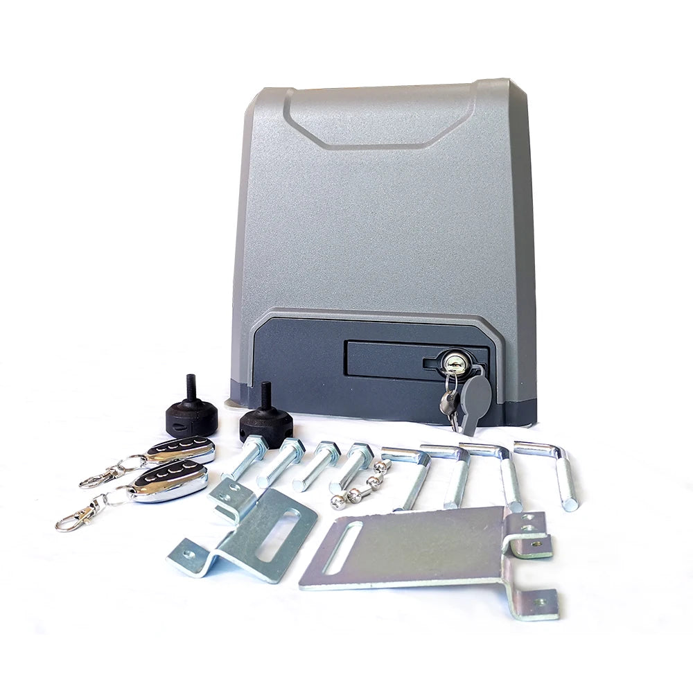 Modern Design Sliding Gate Opener Ac Motor 110V/220V Heavy Duty Sliding Gate Operator 2000kg Automatic Gate Closer for Villas