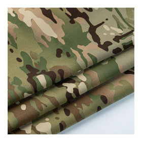 RTS 50%Nylon 50%Cotton CP Camo Print NYCO Ripstop Anti Tearing WR Tactical Fabric for Uniform