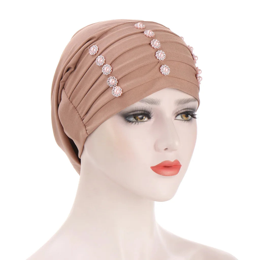 Diamond Turban Hijab Scarf Muslim Headscarf for Women Stones Hijab Breathable Shawl Tudung Turban Hat