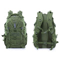 Unisex 45L Large Tactical Backpack with Camouflage Pattern Zipper Closure Polyester Lining for 3 Day Trips