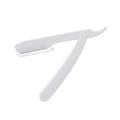 Foldable Disposable Plastic Straight razor for Barbers Salon Shaving razor