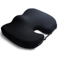 MAIDISHI WJ-194 U-Shape Memory Foam Seat Cushion for Office Use Coccyx Tailbone Pain Relief Sciatica Support Adjustable Strap