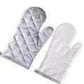 Wholesale Sublimation Blank Pot Holder Set Blank Kitchen Oven Mitt Set  Christmas Cookie Baking Sublimation BBQ Set
