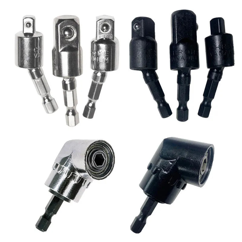360 Degree air Wrench Connecting Rod Section 1/2 Electric Hexagonal Handle square Head Socket Conversion Adapter Extension Set