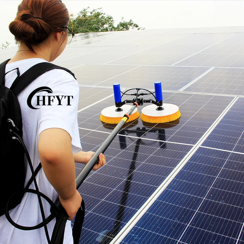 Solar Panel Cleaning Kit Brush Robot Window Glass Cleaner Brushes Photovoltaic Cleaning Machine Tool System Premium Equipment
