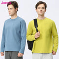 Men's Streetwear Tee Loose Fit Casual Sports Breathable Long Sleeve T-shirts 100% Polyester Custom Printing Logo T Shirt for Men